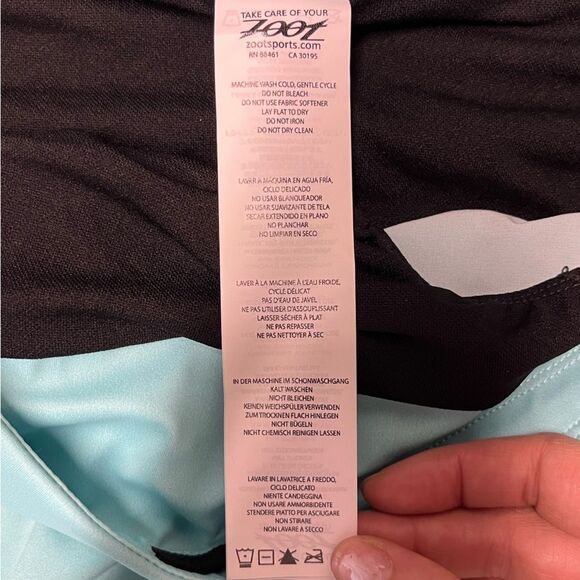 NWT Zoot Sport | Women’s Turquoise 3” Running Shorts XL - Picture 10 of 11